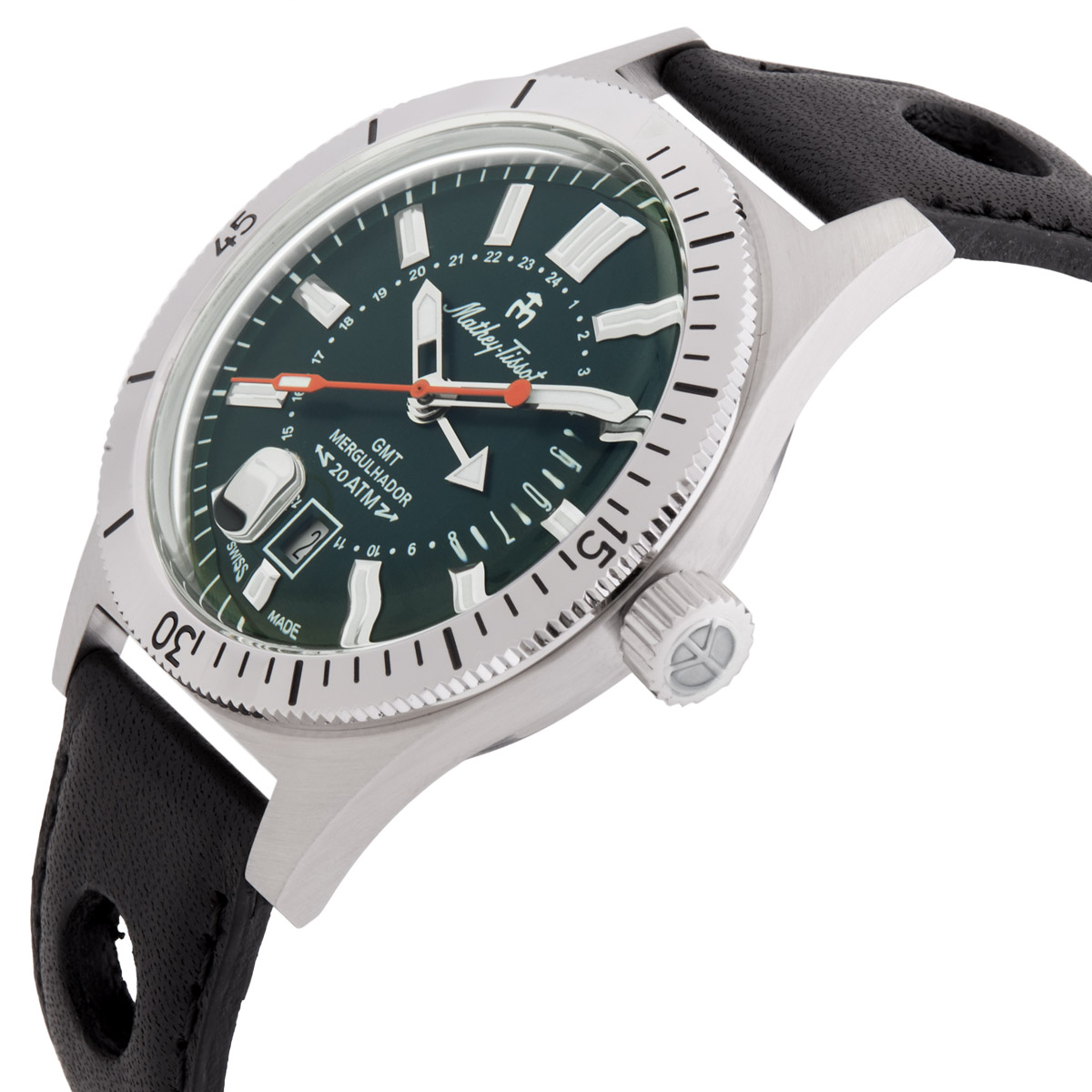 mathey tissot mergulhador gmt quartz green dial men's watch mrgav mathey tissot mergulhador gmt quartz green dial men's watch mrgav