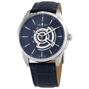 Home mathey tissot mondo quartz blue dial men's watch h711abu