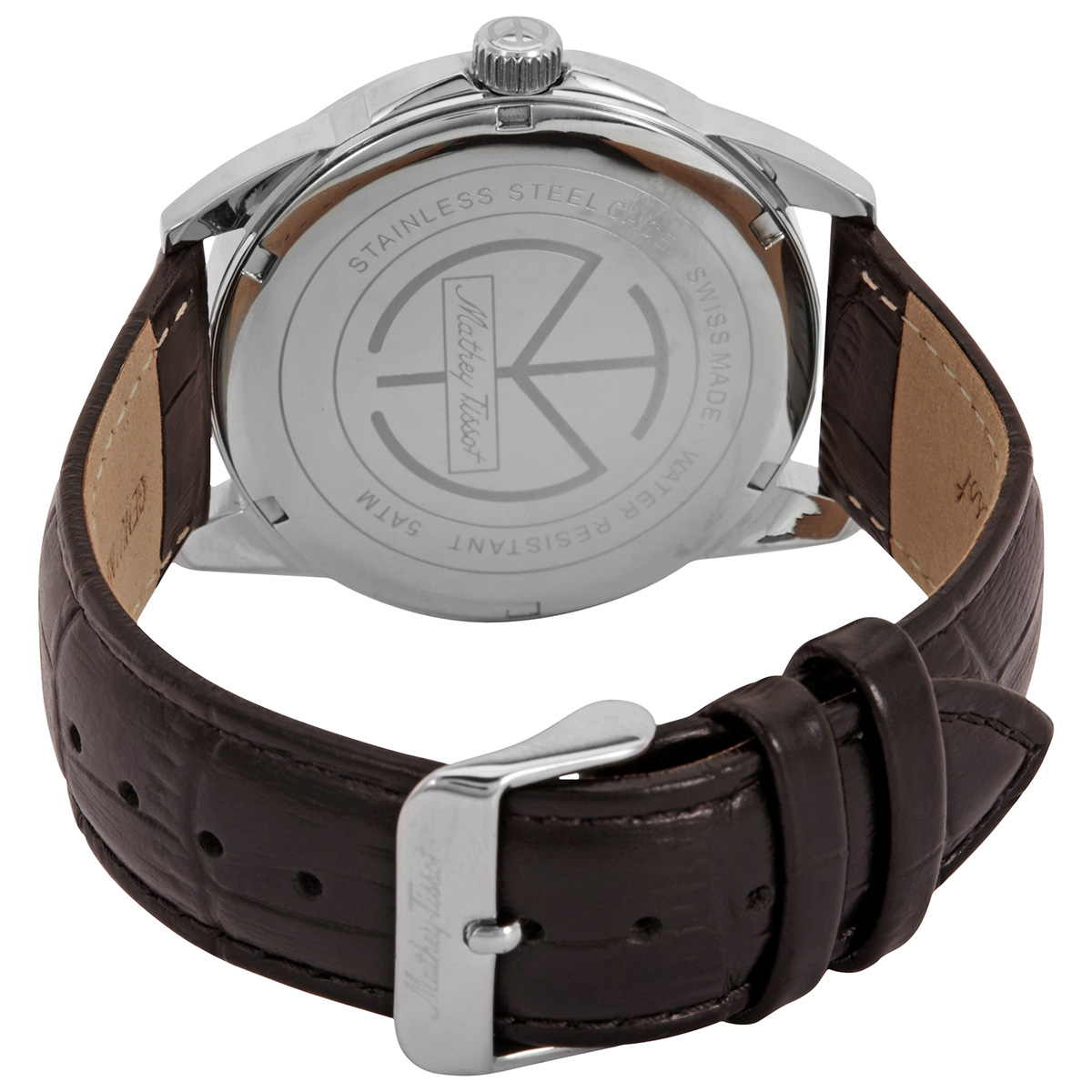 mathey tissot mondo quartz silver dial men's watch h711as mathey tissot mondo quartz silver dial men's watch h711as