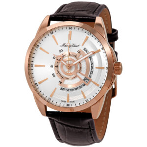 Home mathey tissot mondo quartz silver dial men's watch h711ps