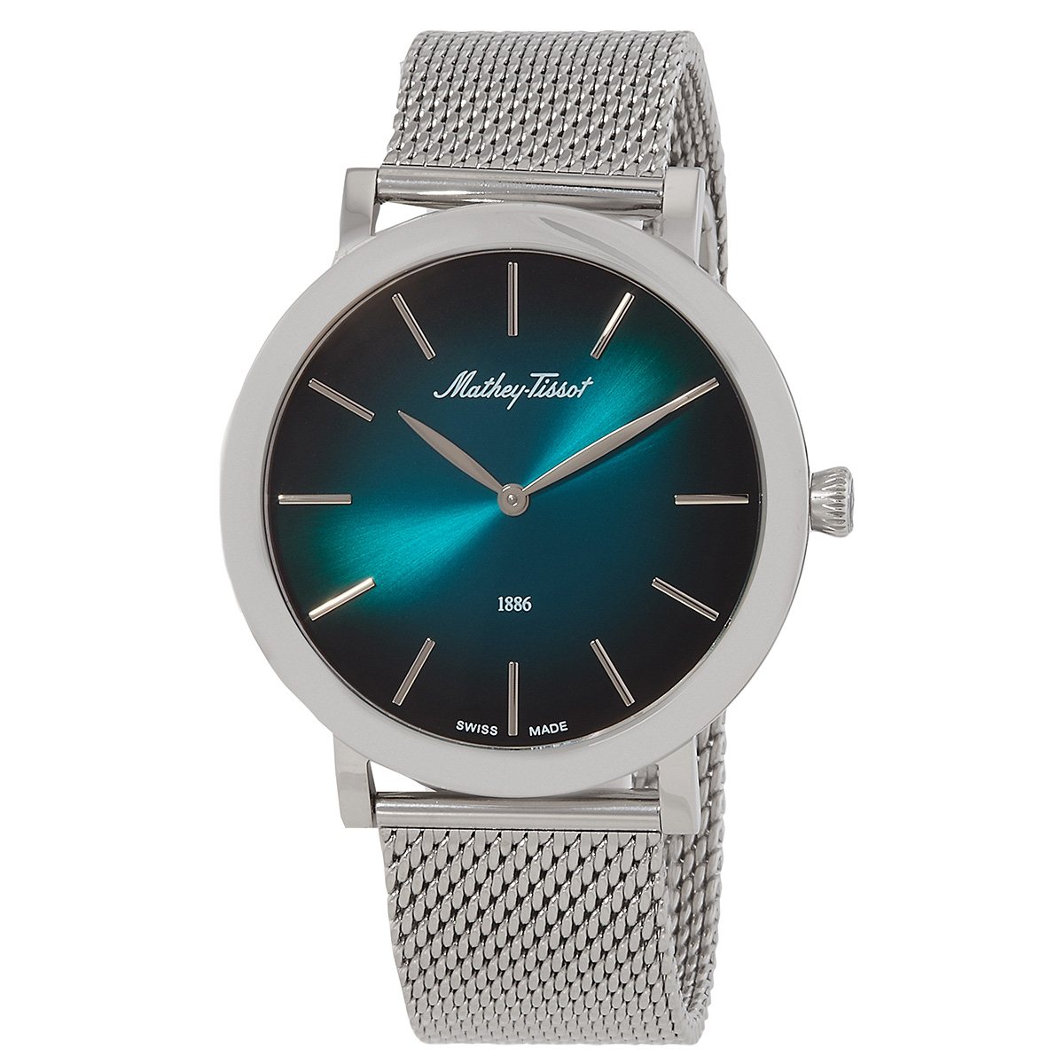 mathey tissot monsoon quartz green dial men's watch h7916av mathey tissot monsoon quartz green dial men's watch h7916av