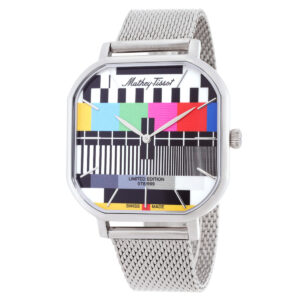 Home mathey tissot monsoon square multi color dial men's watch h7917tv