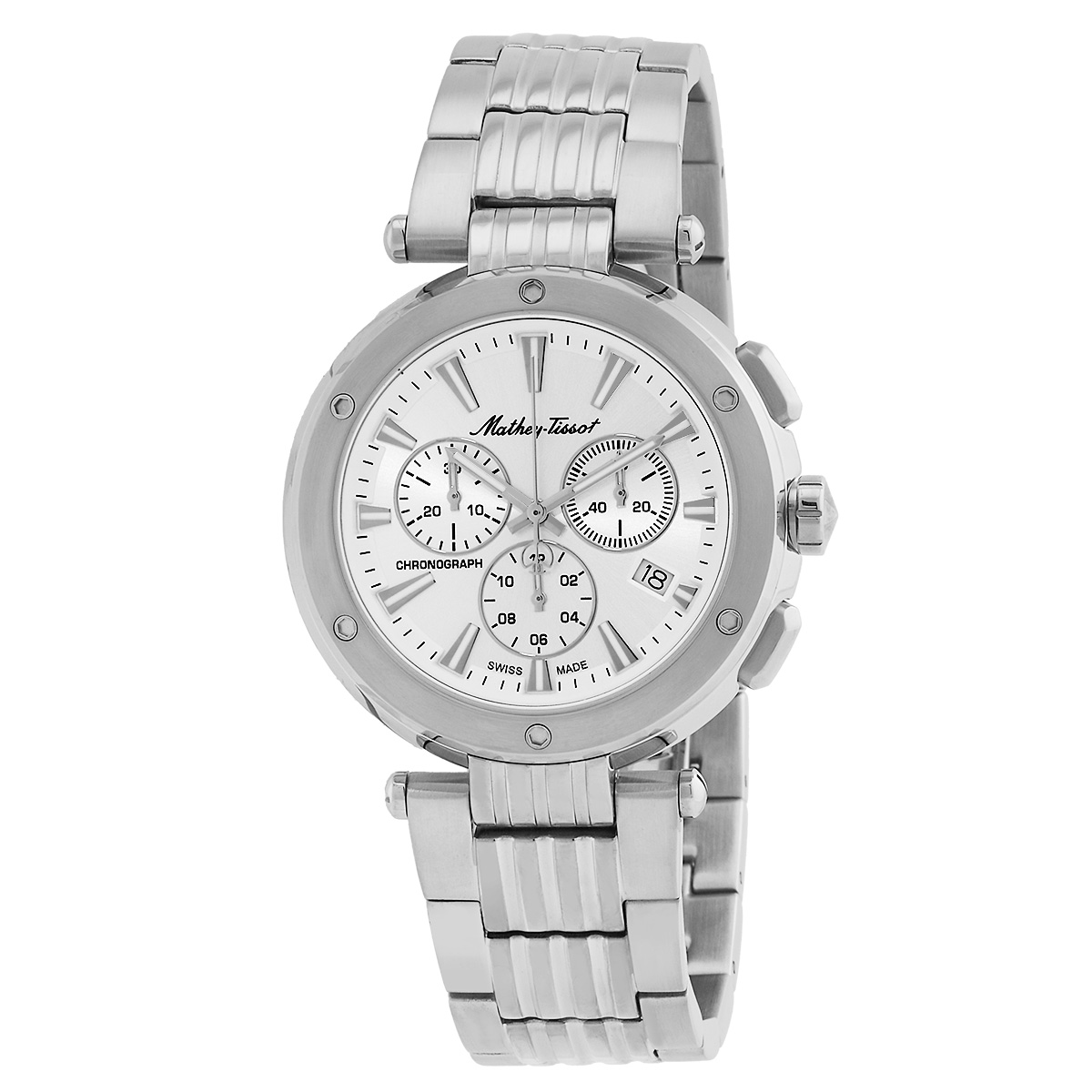 mathey tissot neptune chrono chronograph quartz silver dial men's watch h912chai mathey tissot neptune chrono chronograph quartz silver dial men's watch h912chai