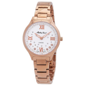 Витрина mathey tissot nicole quartz white dial ladies watch d985spi