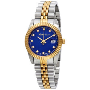 Витрина mathey tissot rolly iii crystal blue dial ladies watch d810bbu