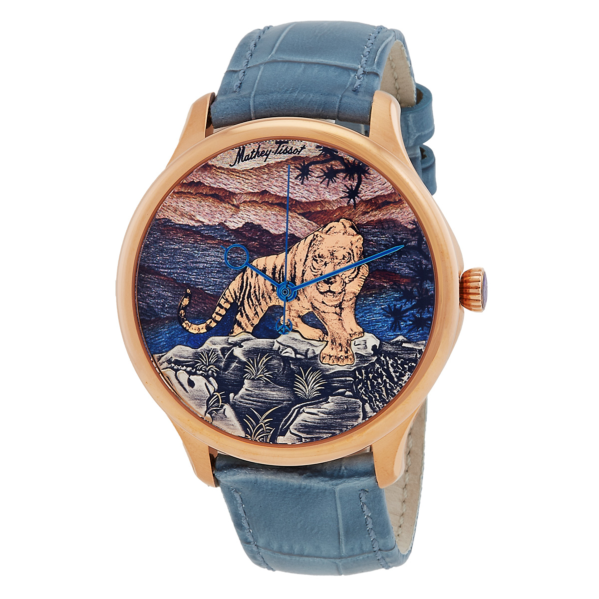 mathey tissot tiger limited edition multi color dial men's watch h1886tp mathey tissot tiger limited edition multi color dial men's watch h1886tp