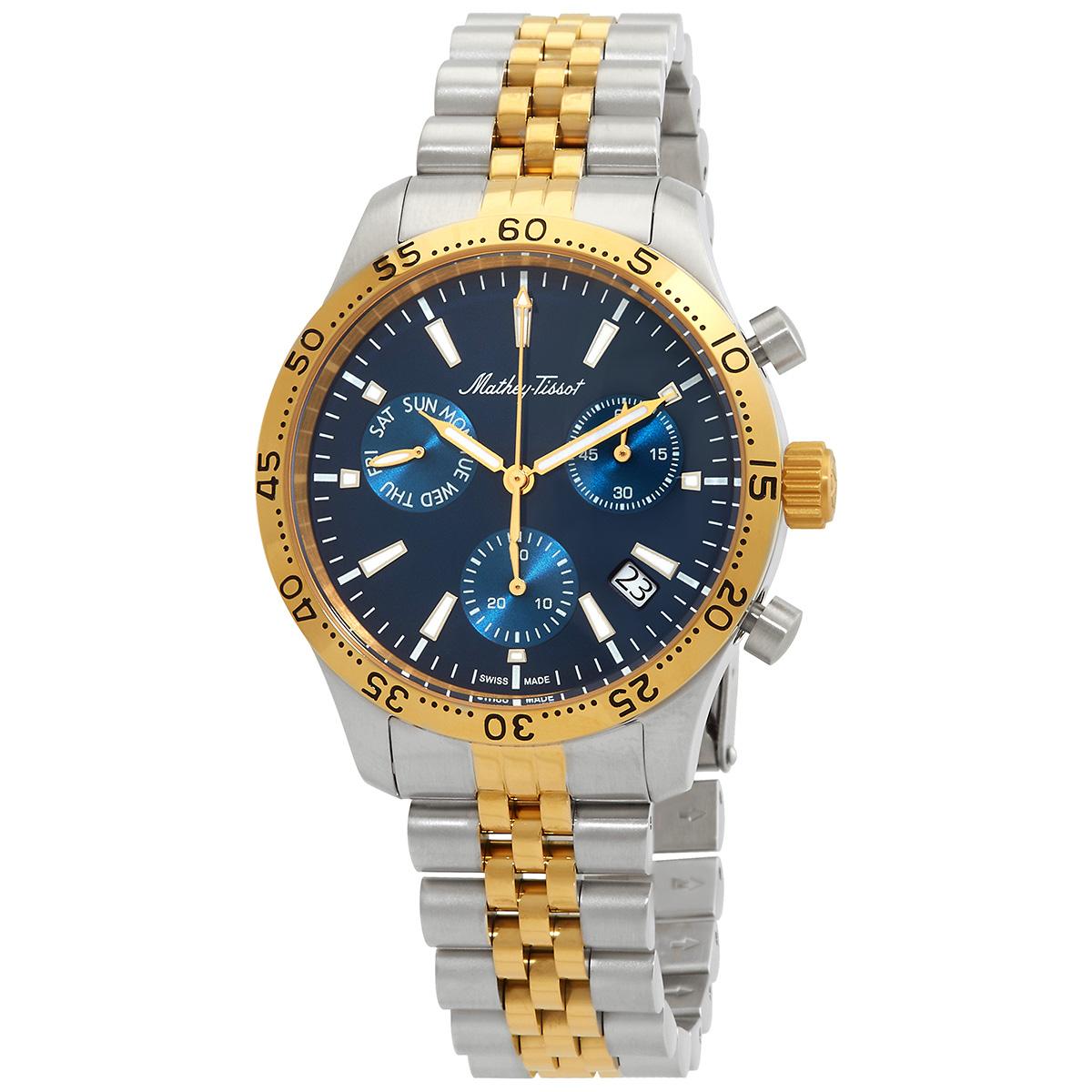 mathey tissot type 22 chronograph quartz blue dial men's watch h1822chbbu mathey tissot type 22 chronograph quartz blue dial men's watch h1822chbbu