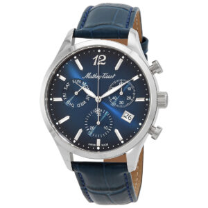 Home mathey tissot urban chrono chronograph quartz blue dial men's watch h411chalbu