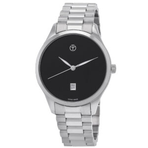 Витрина mathey tissot urban quartz black dial men's watch h411mnm