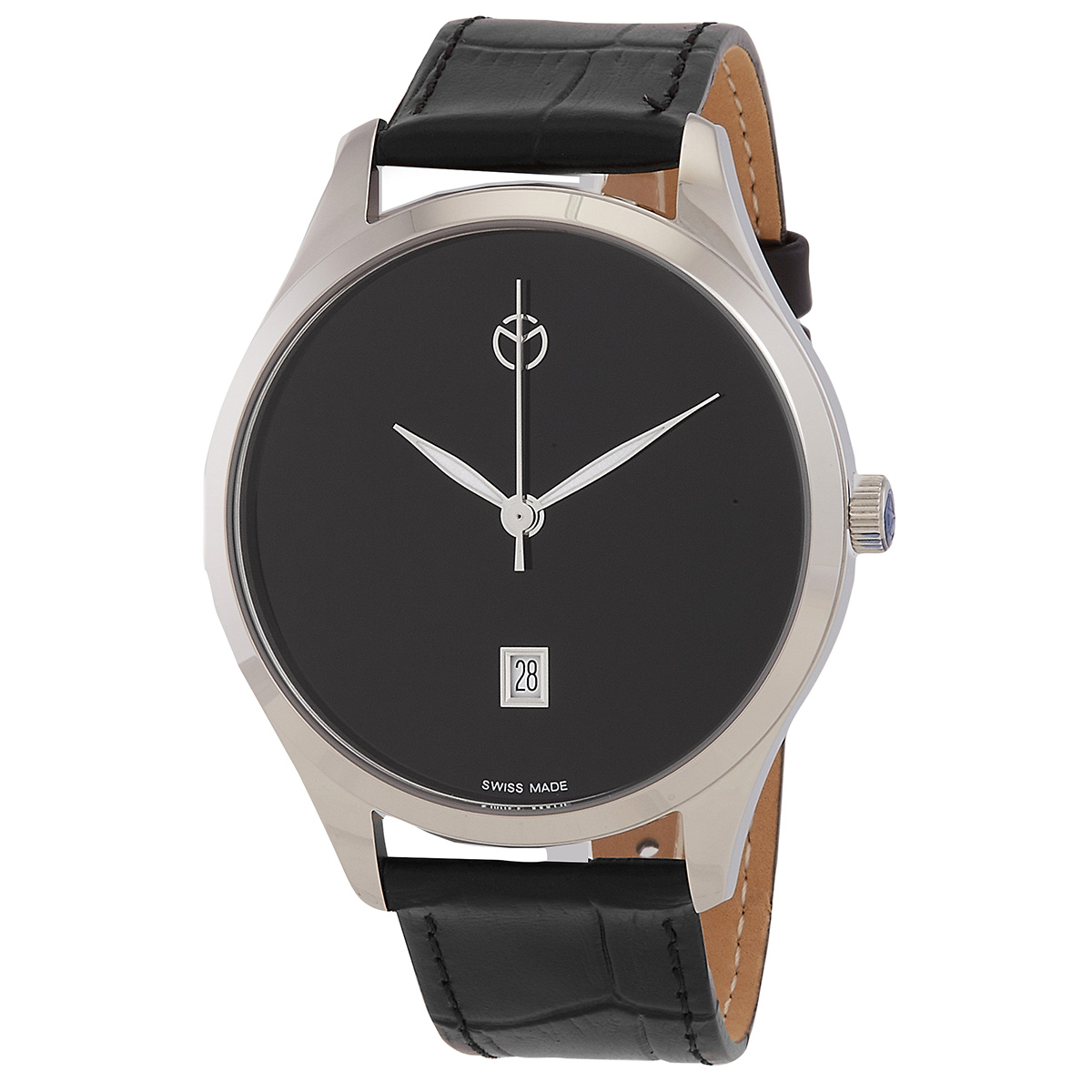 mathey tissot urban quartz black dial men's watch h411nm mathey tissot urban quartz black dial men's watch h411nm