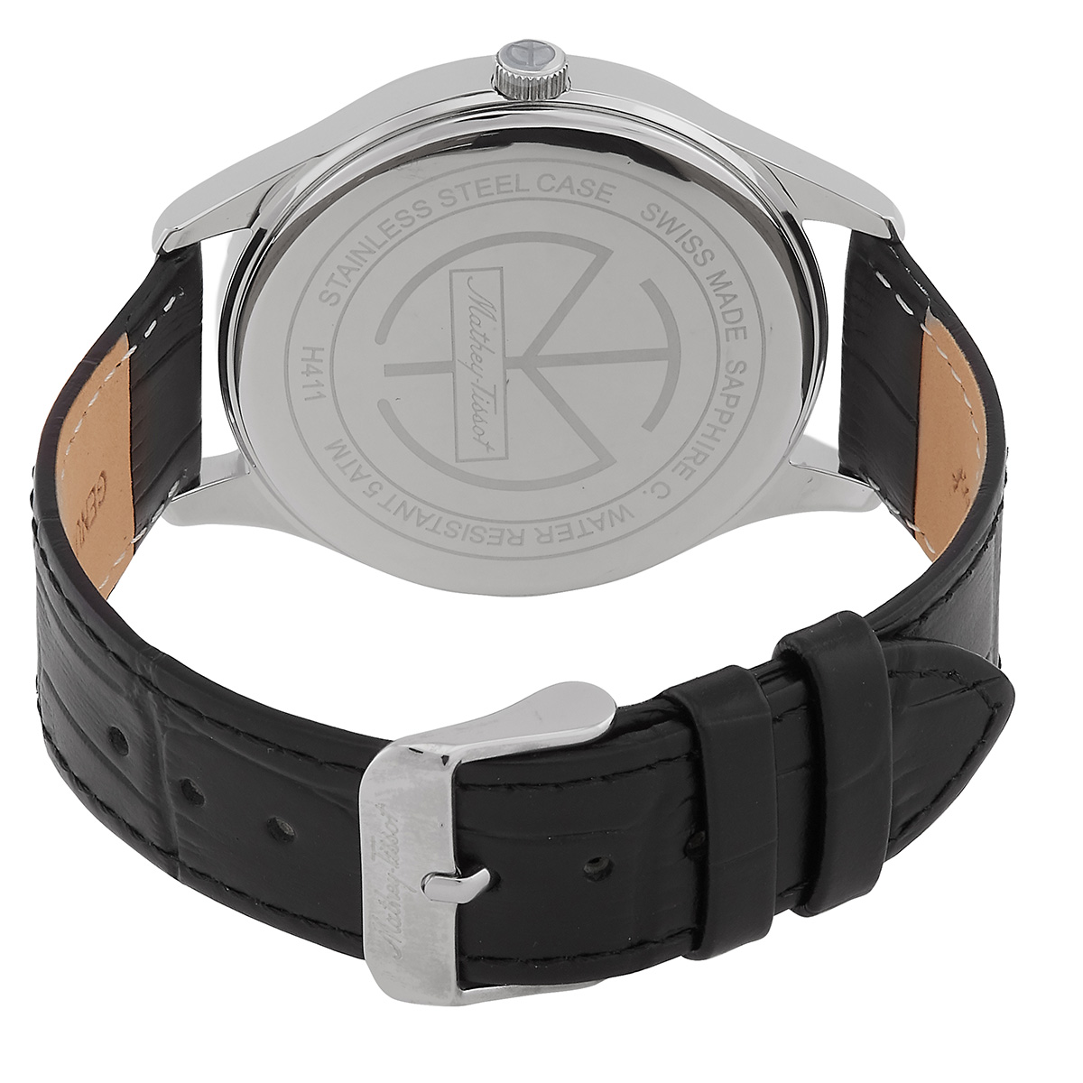 mathey tissot urban quartz black dial men's watch h411nm mathey tissot urban quartz black dial men's watch h411nm