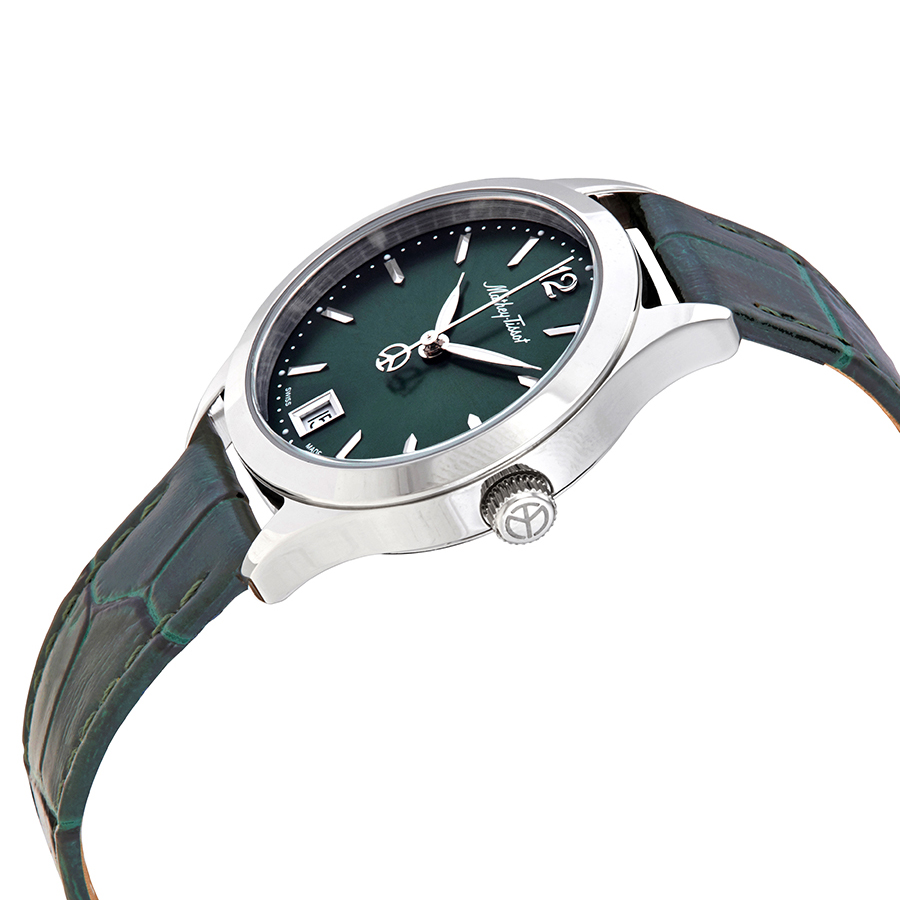 mathey tissot urban quartz green dial ladies watch d411av mathey tissot urban quartz green dial ladies watch d411av