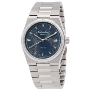 mathey tissot zeus automatic blue dial men's watch h118atabu