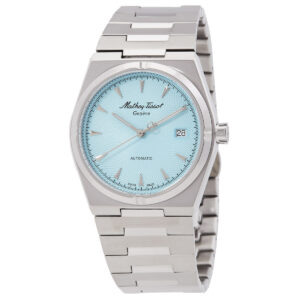 mathey tissot zeus automatic blue dial men's watch h118atsk