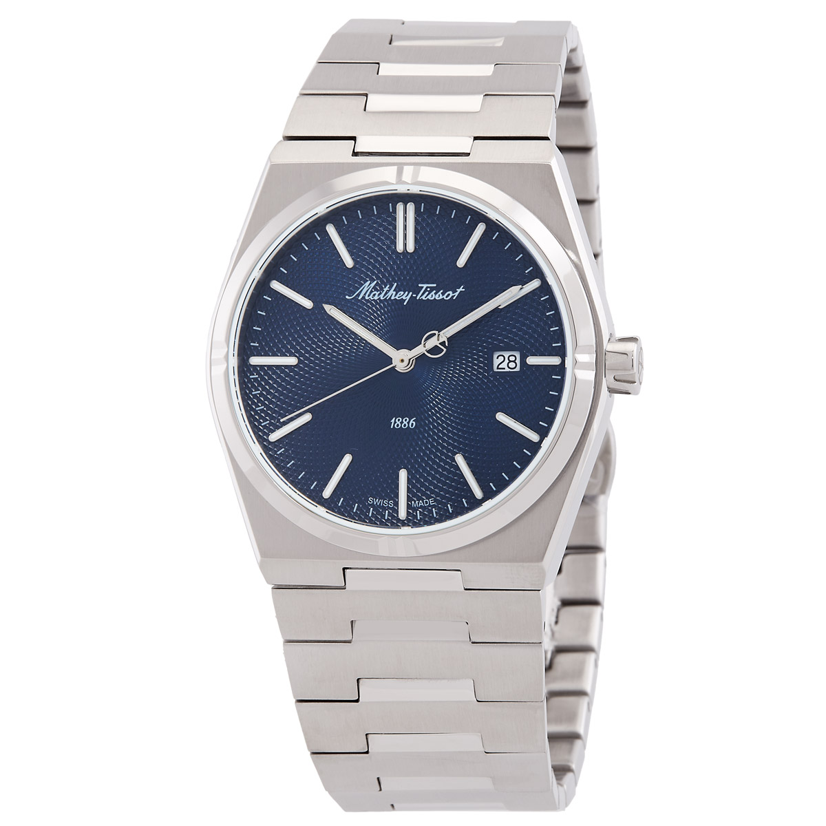 mathey tissot zeus blue dial men's watch h118abu mathey tissot zeus blue dial men's watch h118abu