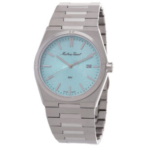 mathey tissot zeus blue dial men's watch h118sk