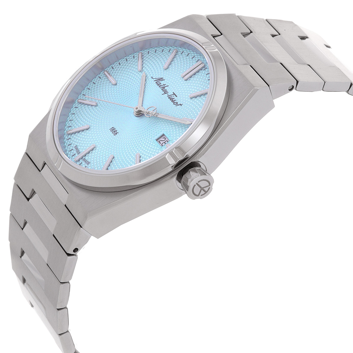 mathey tissot zeus blue dial men's watch h118sk mathey tissot zeus blue dial men's watch h118sk