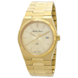Home mathey tissot zeus champagne dial men's watch h118pdi