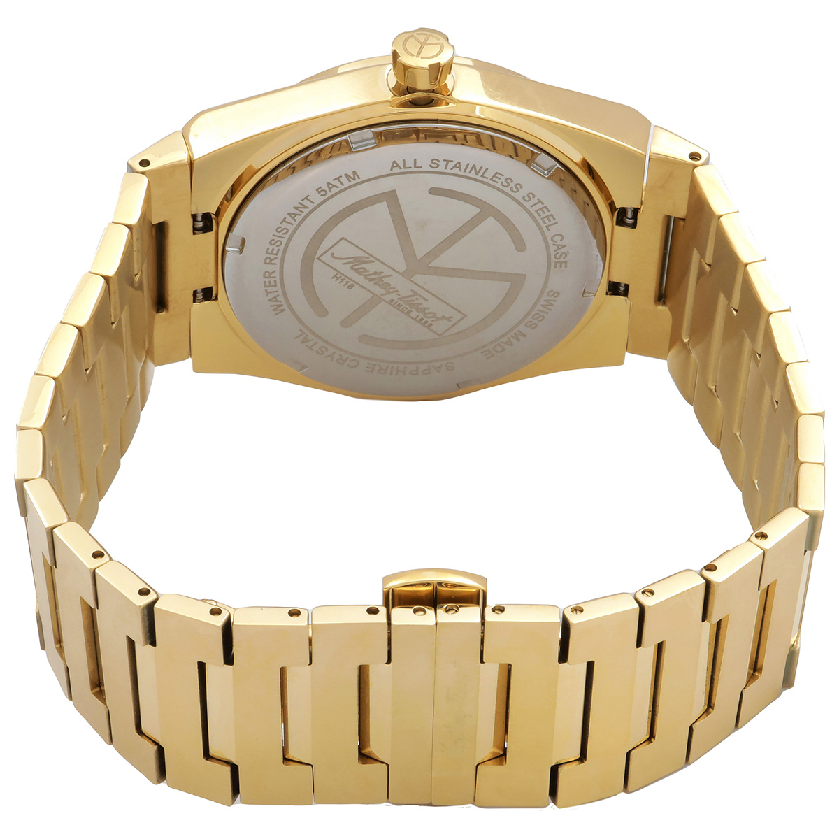 mathey tissot zeus champagne dial men's watch h118pdi mathey tissot zeus champagne dial men's watch h118pdi