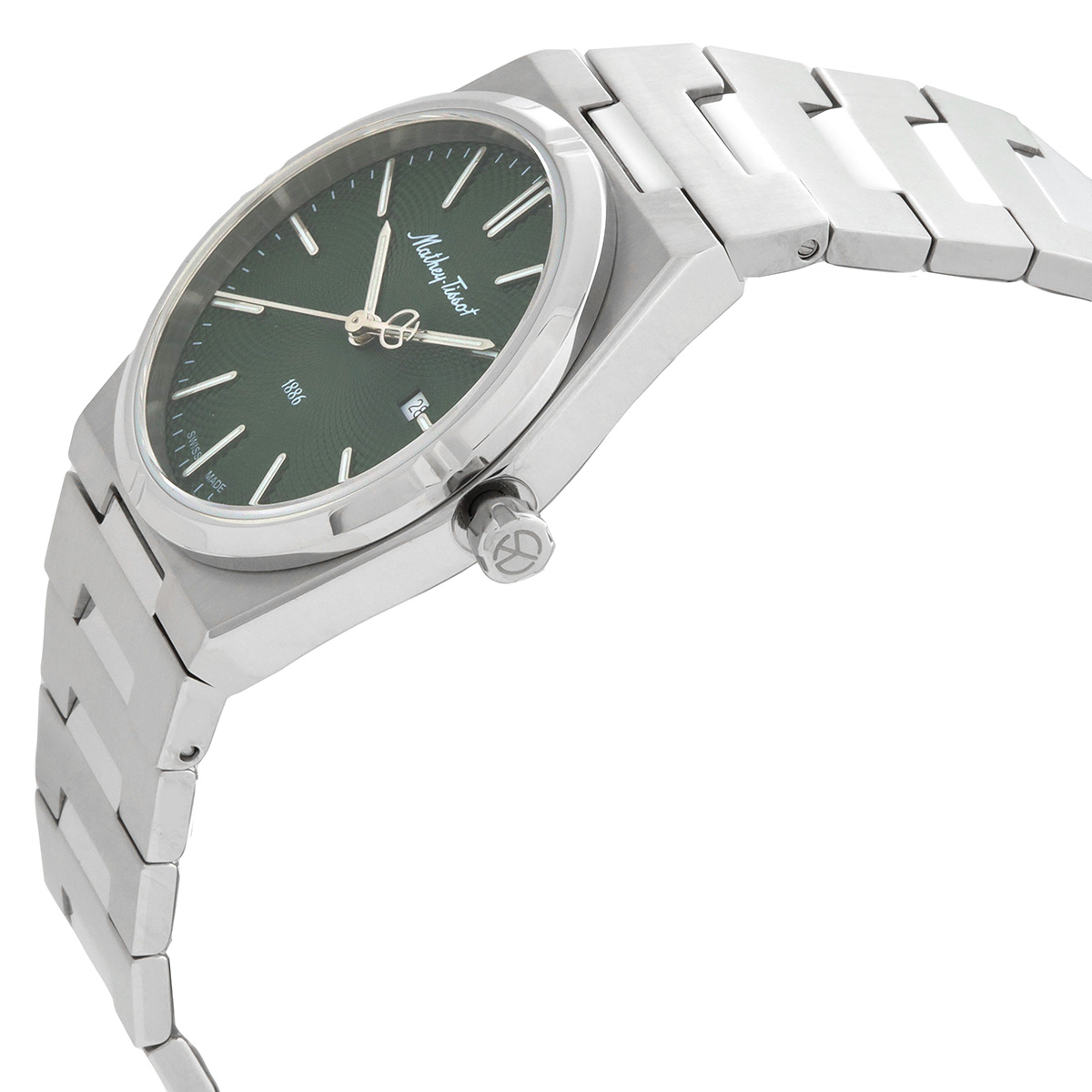 mathey tissot zeus quartz green dial ladies watch d118av mathey tissot zeus quartz green dial ladies watch d118av