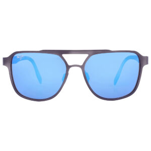 maui jim 2nd reef blue hawaii navigator men's sunglasses b607 14 59