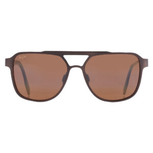 maui jim 2nd reef hcl bronze navigator men's sunglasses h607 01 59