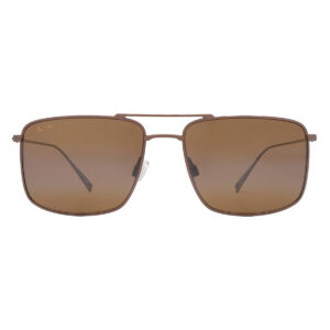 maui jim aeko hcl bronze navigator men's sunglasses h886 01 55