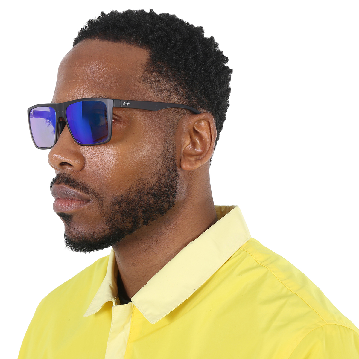 maui jim honokalani blue hawaii rectangular men's sunglasses b455 14 57 maui jim honokalani blue hawaii rectangular men's sunglasses b455 14 57