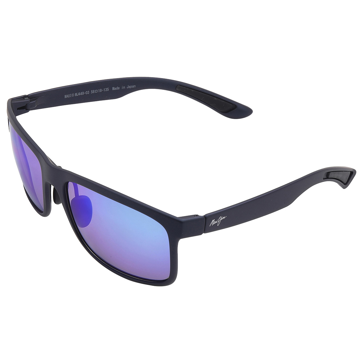 maui jim huelo blue hawaii rectangular men's sunglasses b449 03 58 maui jim huelo blue hawaii rectangular men's sunglasses b449 03 58