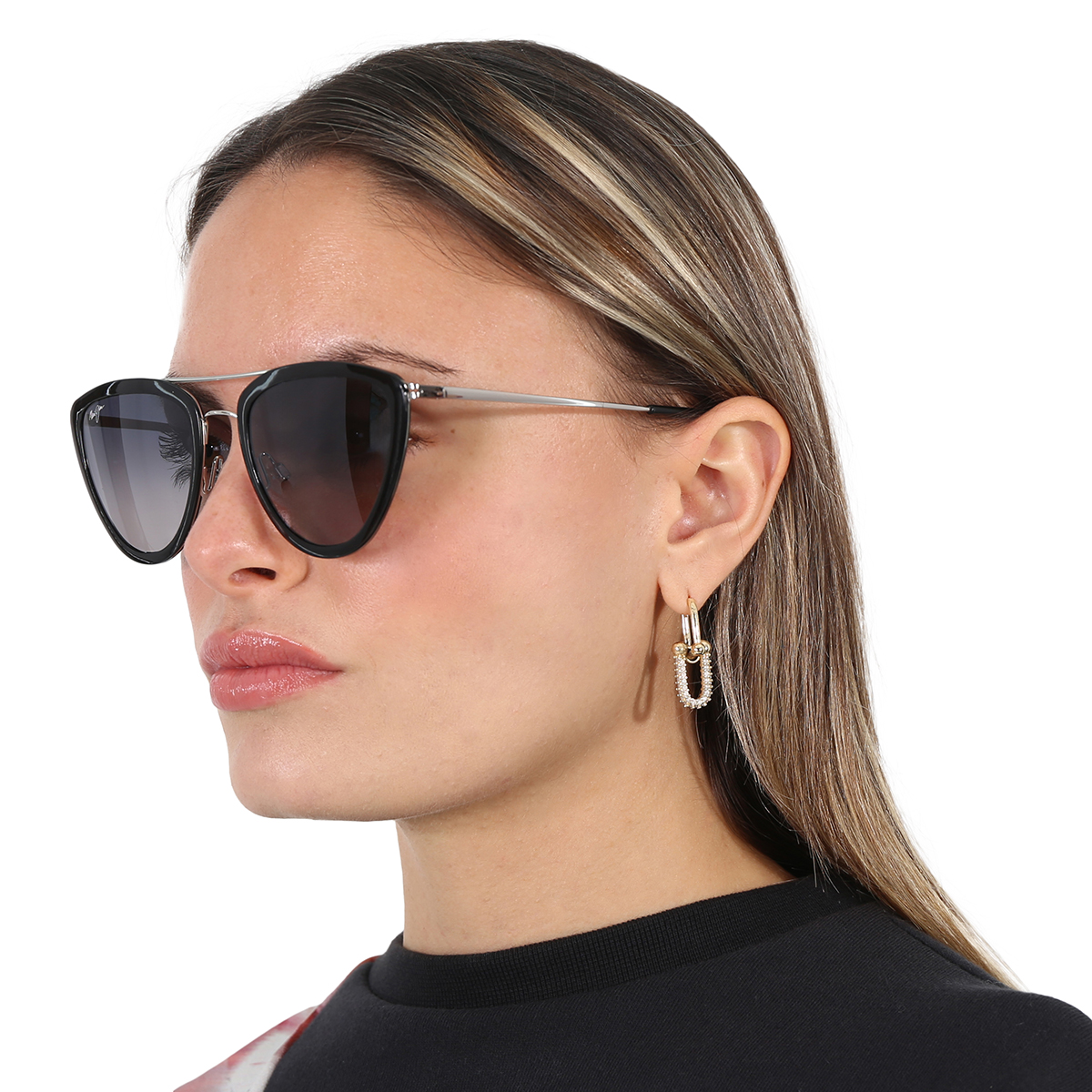 maui jim hunakai neutral grey irregular ladies sunglasses gs331 02 53 maui jim hunakai neutral grey irregular ladies sunglasses gs331 02 53