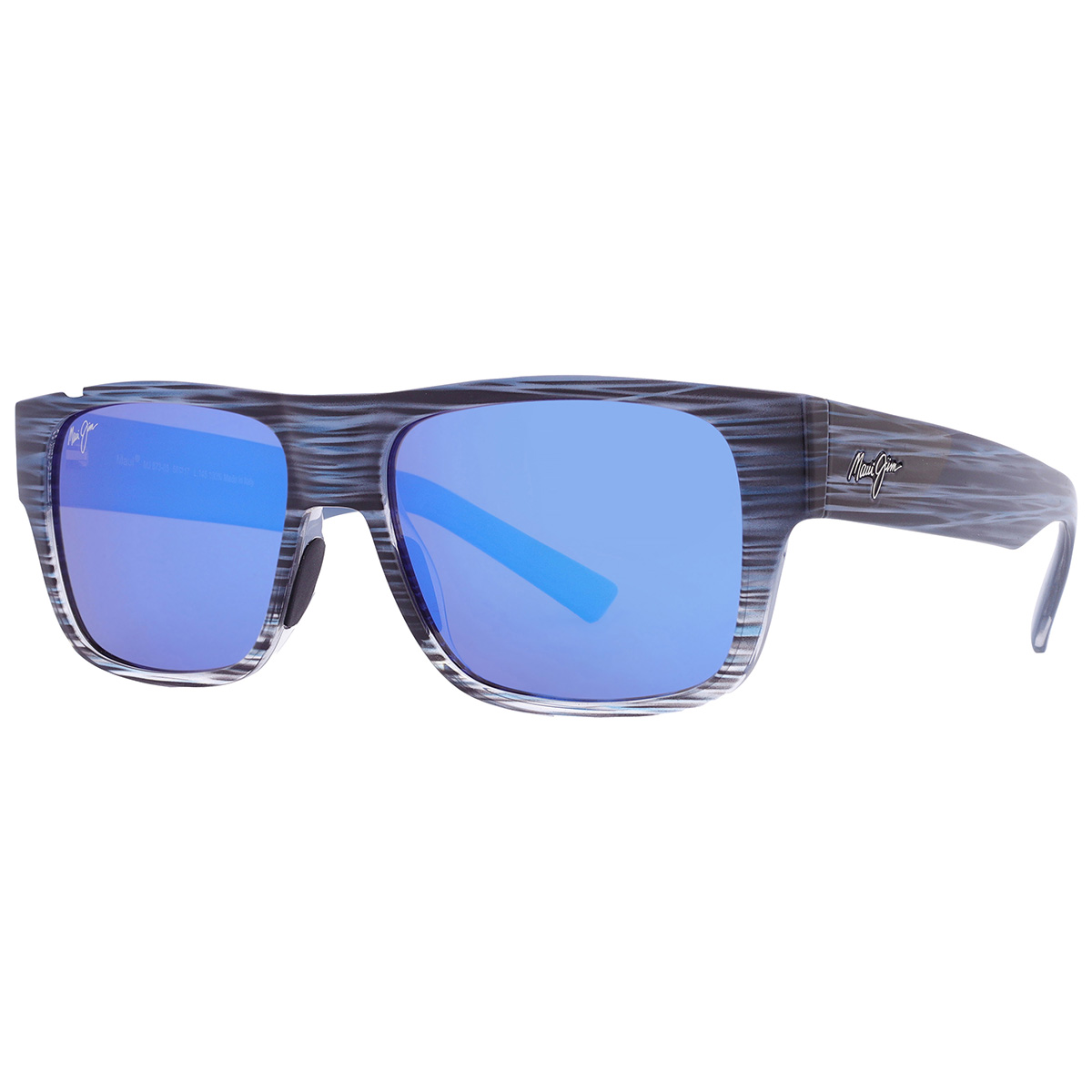 maui jim keahi blue hawaii rectangular men's sunglasses b873 03 56 maui jim keahi blue hawaii rectangular men's sunglasses b873 03 56