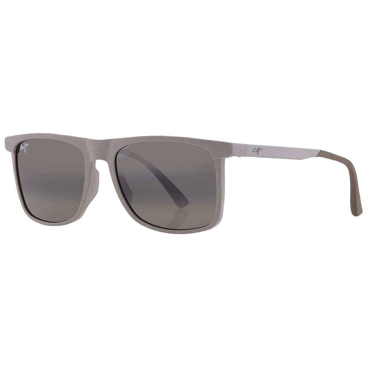 maui jim makamae neutral grey rectangular men's sunglasses 619 14 56 maui jim makamae neutral grey rectangular men's sunglasses 619 14 56