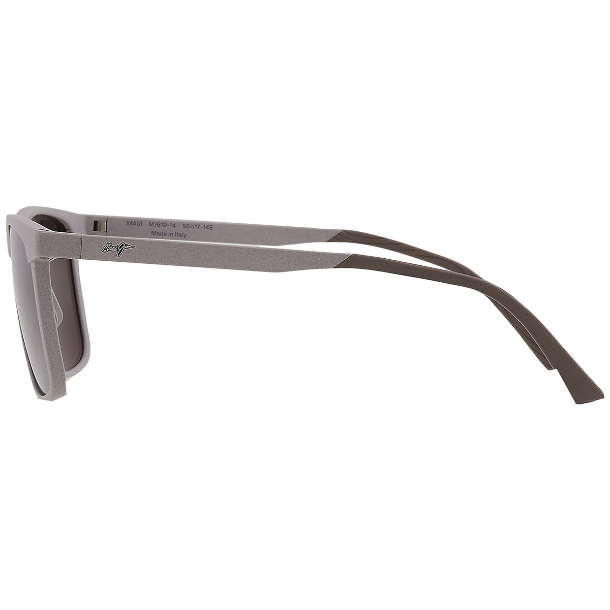maui jim makamae neutral grey rectangular men's sunglasses 619 14 56 maui jim makamae neutral grey rectangular men's sunglasses 619 14 56