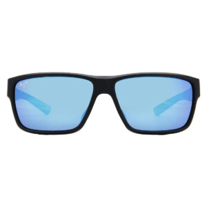 maui jim uila blue hawaii wrap men's sunglasses b662 02 62