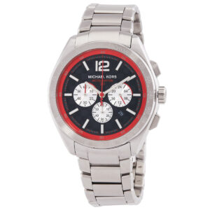 michael kors accelerator 2.0 chronograph quartz black dial men's watch mk9176