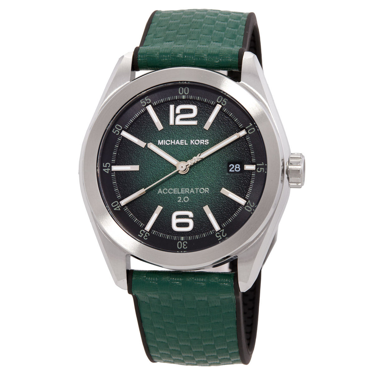 michael kors accelerator 2.0 quartz green dial men's watch mk9173 michael kors accelerator 2.0 quartz green dial men's watch mk9173