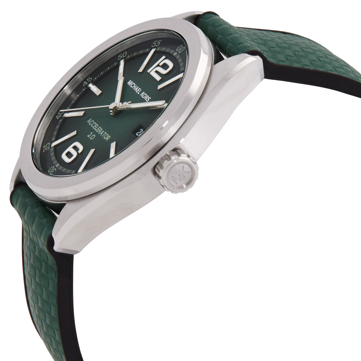 michael kors accelerator 2.0 quartz green dial men's watch mk9173 michael kors accelerator 2.0 quartz green dial men's watch mk9173