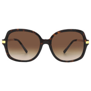 Витрина michael kors adrianna ii brown gradient rectangular ladies sunglasses mk2024 310613 57