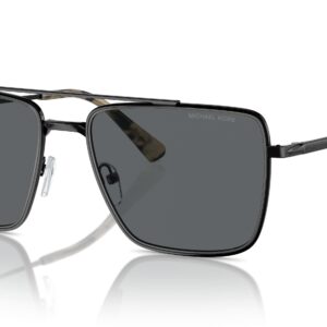 Home michael kors blue ridge dark grey navigator men's sunglasses mk1154 100587 58