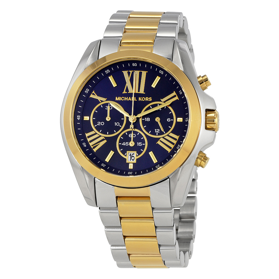 michael kors bradshaw chronograph blue dial ladies watch mk5976 michael kors bradshaw chronograph blue dial ladies watch mk5976