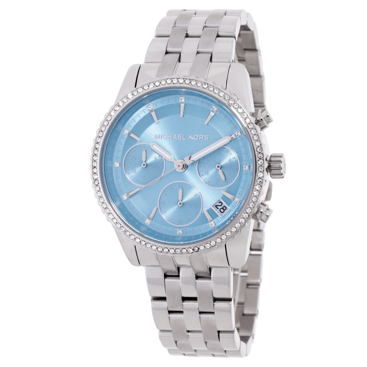 michael kors bryant chronograph quartz blue dial ladies watch mk7539 michael kors bryant chronograph quartz blue dial ladies watch mk7539