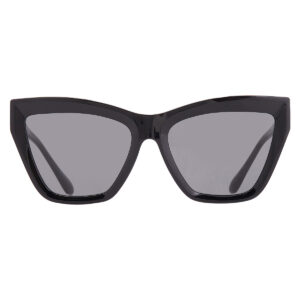 Витрина michael kors dark grey solid cat eye ladies sunglasses mk2211u 30053f 57