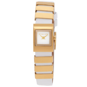 michael kors darrington quartz white dial ladies watch mk4899