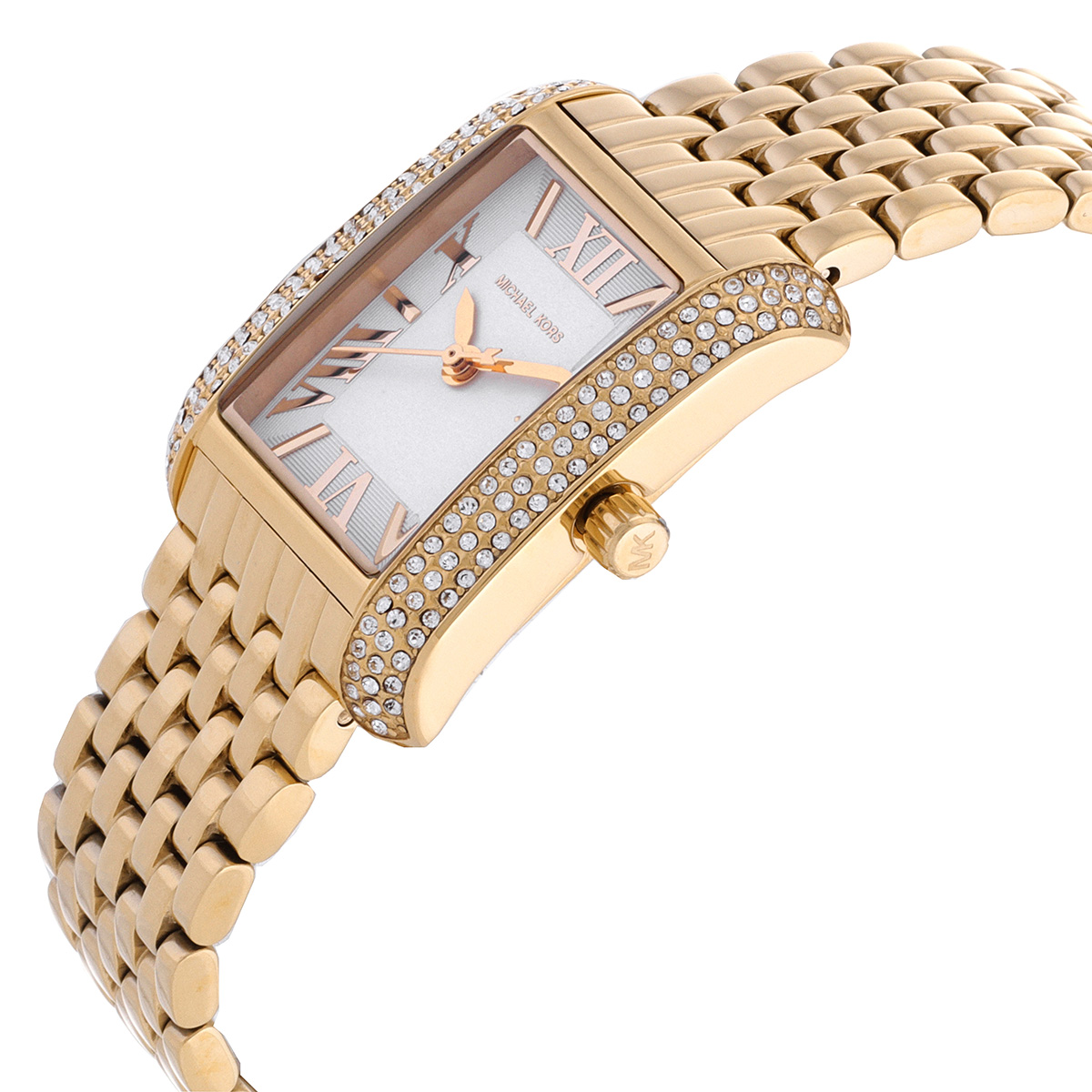 michael kors emery quartz crystal white dial ladies watch mk4826 michael kors emery quartz crystal white dial ladies watch mk4826