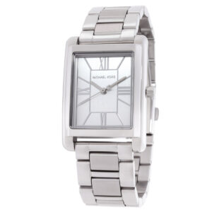 michael kors essex quartz silver dial ladies watch mk4906