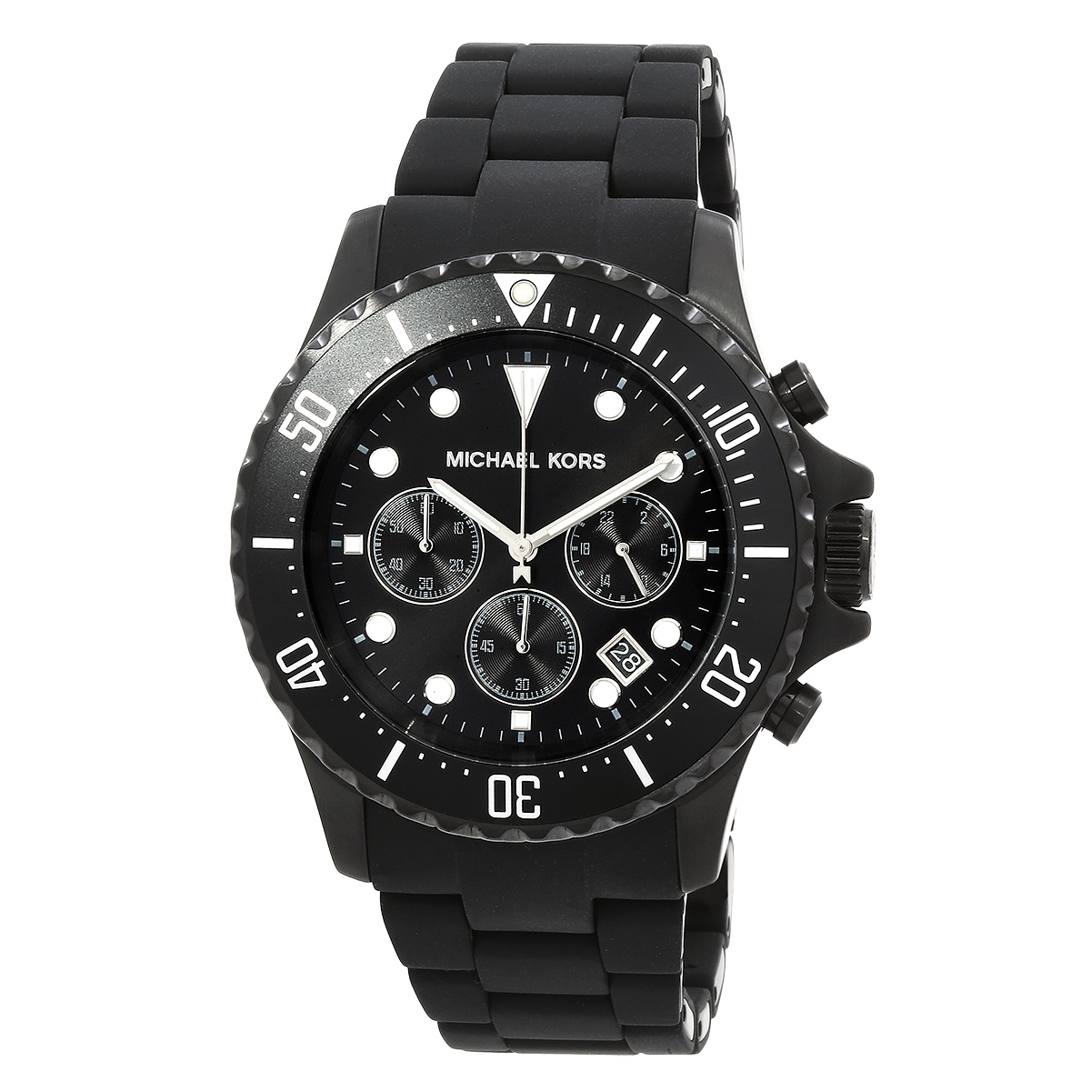 michael kors everest chronograph quartz black dial men's watch mk8980 michael kors everest chronograph quartz black dial men's watch mk8980