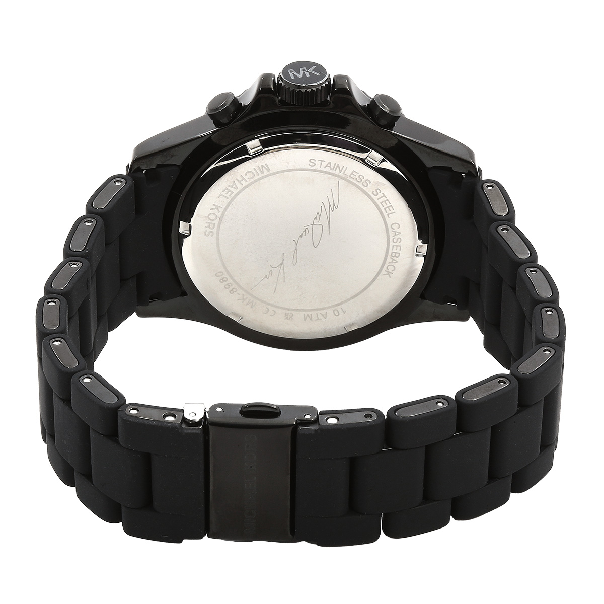 michael kors everest chronograph quartz black dial men's watch mk8980 michael kors everest chronograph quartz black dial men's watch mk8980
