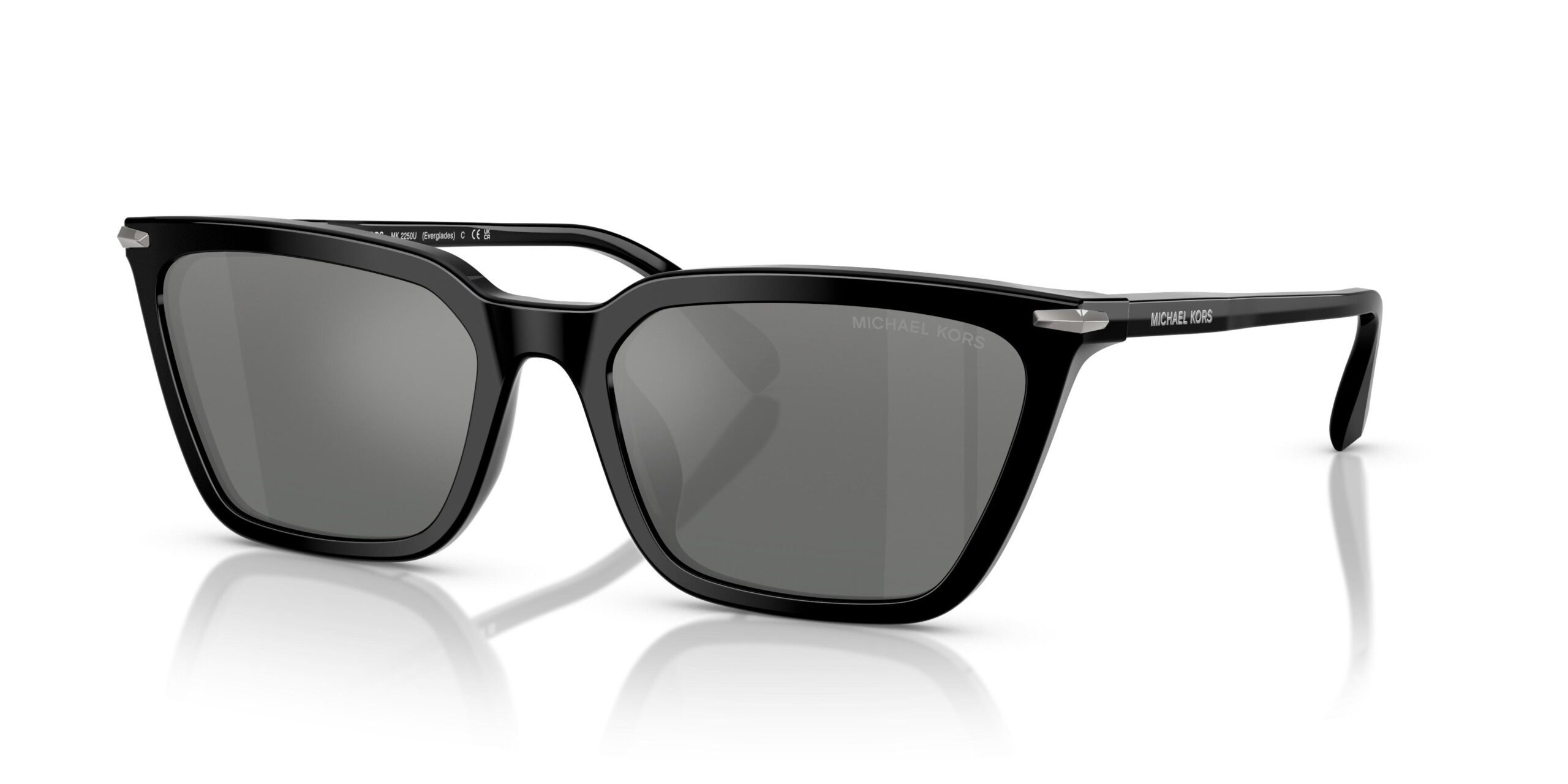 michael kors everglades silver flash square men's sunglasses mk2250u 300588 58 michael kors everglades silver flash square men's sunglasses mk2250u 300588 58