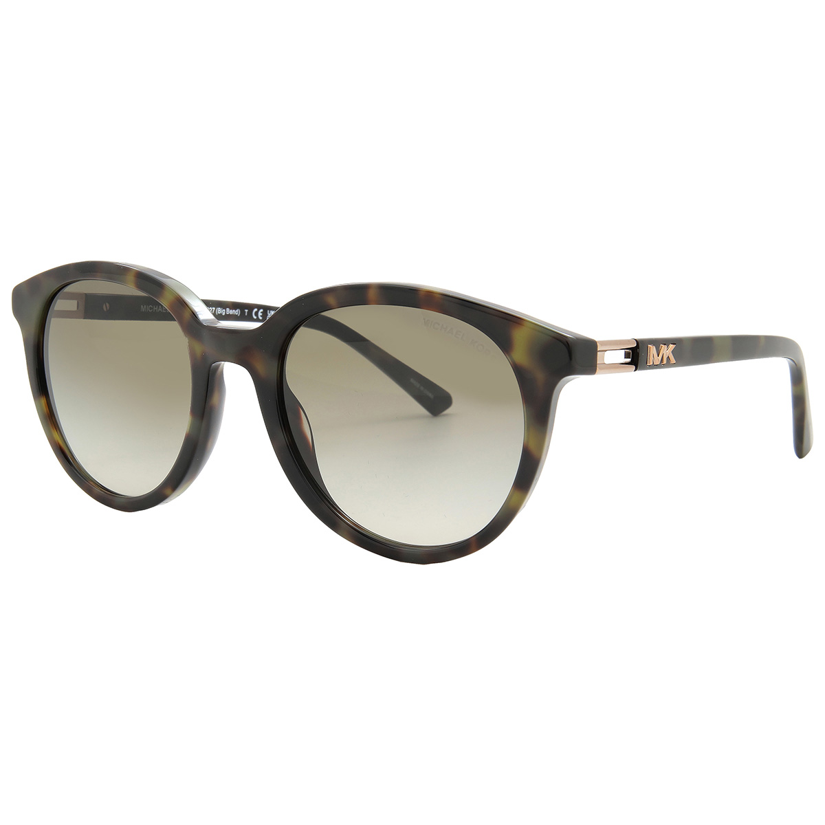 michael kors big bend olive gradient oval ladies sunglasses mk2227 39433m 53 michael kors big bend olive gradient oval ladies sunglasses mk2227 39433m 53