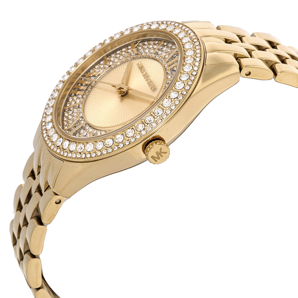 michael kors harlowe pave quartz crystal ladies watch mk4709 michael kors harlowe pave quartz crystal ladies watch mk4709